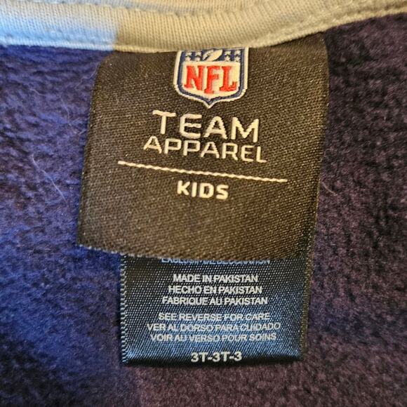 NFL Seahawks Team Apparel Sweatshirt Full Zip Seattle Toddler Size 3T - Picture 3 of 5